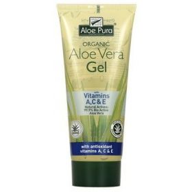 Organic Aloe Vera Gel with Vitamin A,C & E