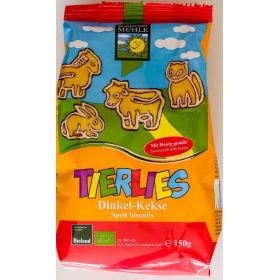 Tierlies spelt biscuits animals sugar free-ΒΙΟΥΓΕΙΑ