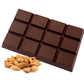 Dark chocolate with almonds no sugar BIO (KOXYLI)