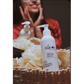 Face Cleansing Milk-De make up Carthamus-SAPON